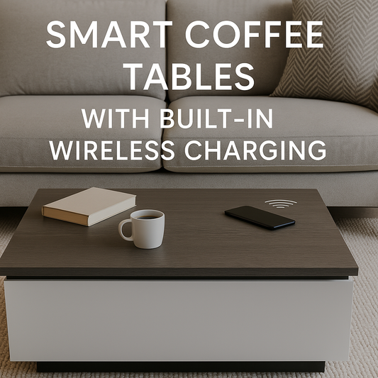 Smart Coffee Tables with Built-in Wireless Charging: The Future of Luxurious Living