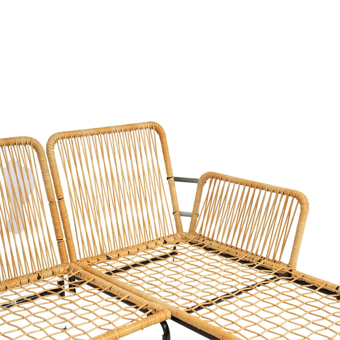 Premium 3-Piece Outdoor Patio Wicker Furniture Set – Stylish & Comfortable Seating for Your Outdoor Oasis