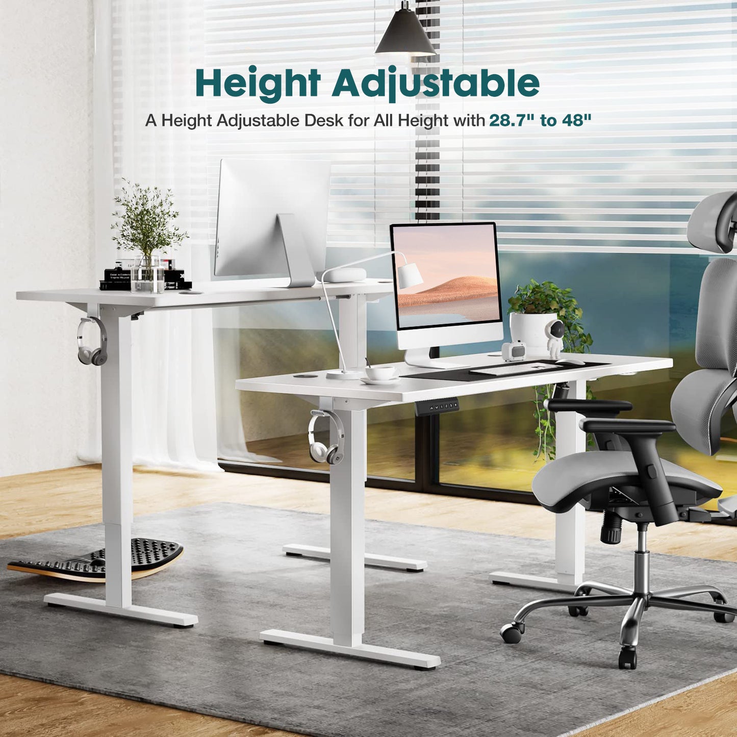 Viva Pivot Collection: Viva Pivot ErgoLift Height-Adjustable Table