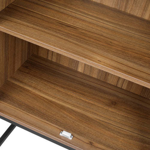 Natural Rattan Cabinet with Built-in Adjustable Shelves – Timeless Elegance for Your Home