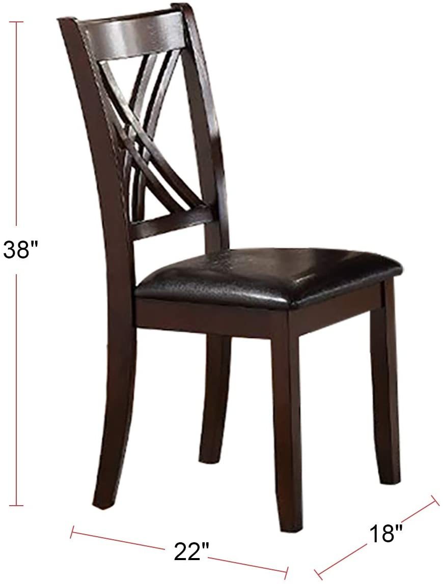 Viva Smart Living Collection: 7‑Piece Espresso Dining Set