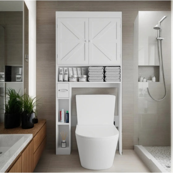 Viva Elite Farmhouse Bathroom Cabinet – The Future of Space-Saving Elegance