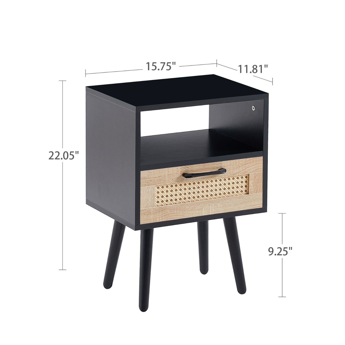 Viva Elite Natural Rattan Nightstand – The Future of Organic Luxury