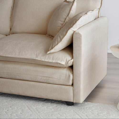 Viva Atelier Kensington 3-Seater Mid-Century Modern Sofa