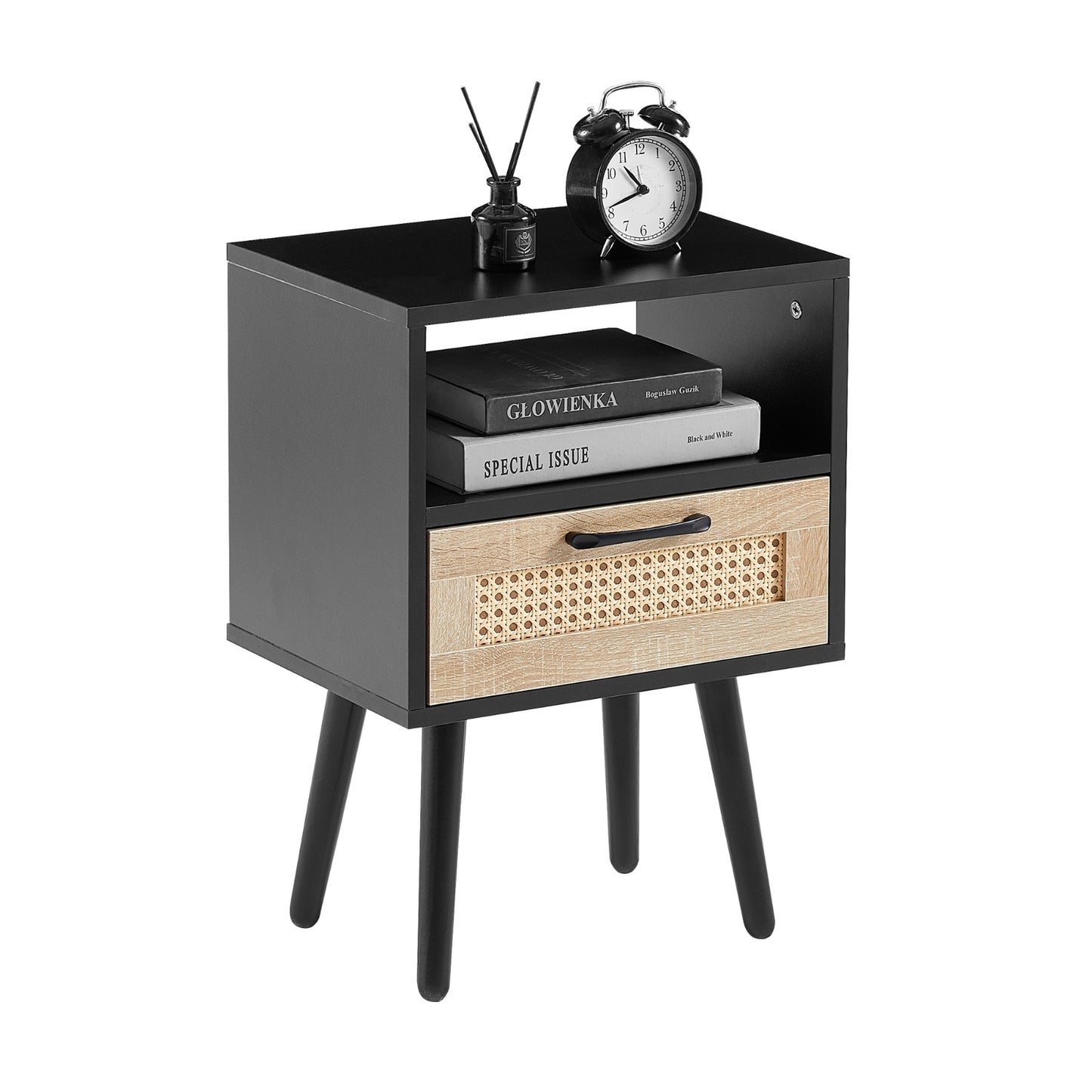 Viva Elite Natural Rattan Nightstand – The Future of Organic Luxury