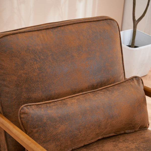 Viva Solène Armrest Orange Lounge Chair