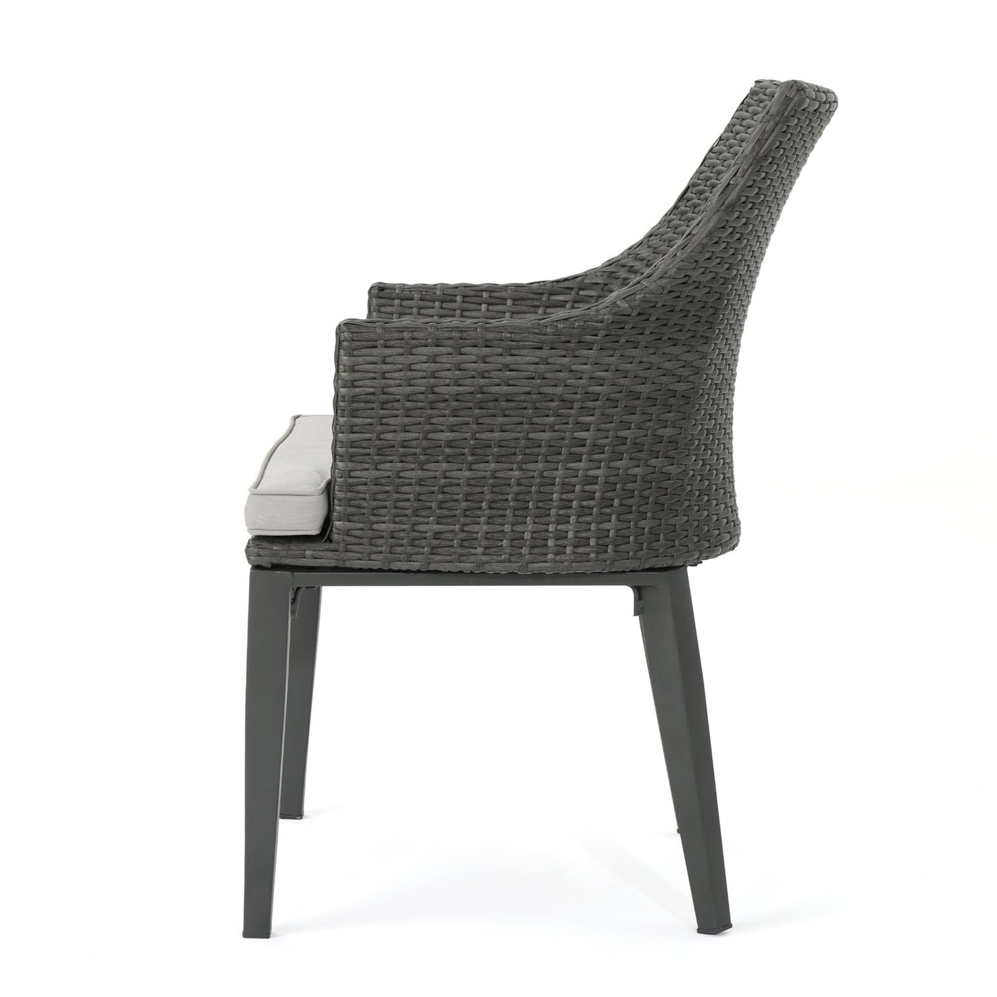 Viva Veranda Collection: The Hillhurst Grey Outdoor Club Chair Duo