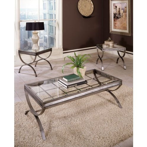 Viva Emerson Silver Nesting Tables