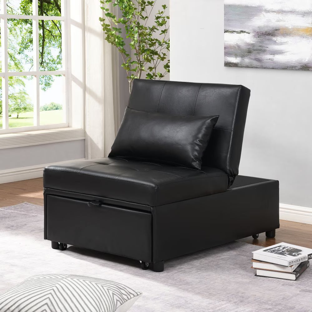Viva Elite Modulé Graphite Grey Folding Ottoman Sofa Bed - The Future of Modular Elegance