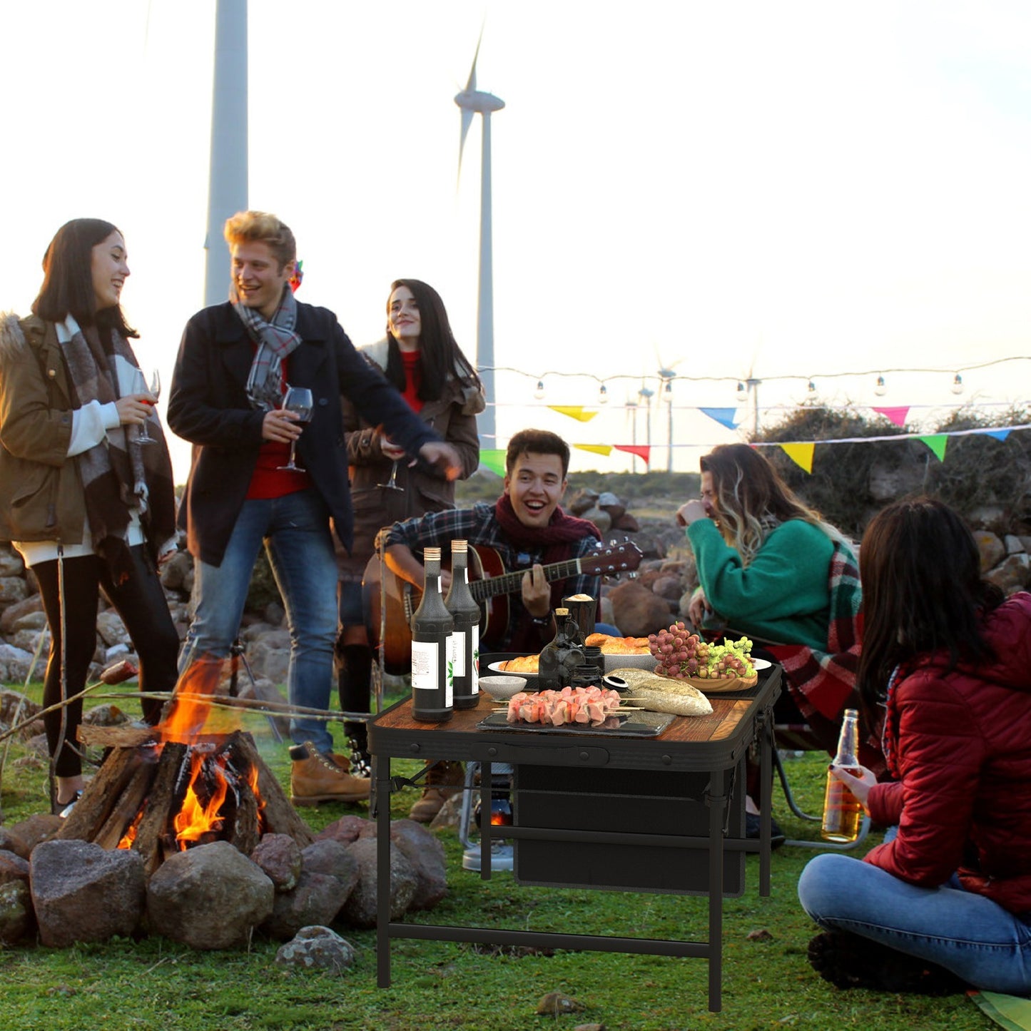Viva Terrain Folding Table – Smart Function, Outdoor Elegance