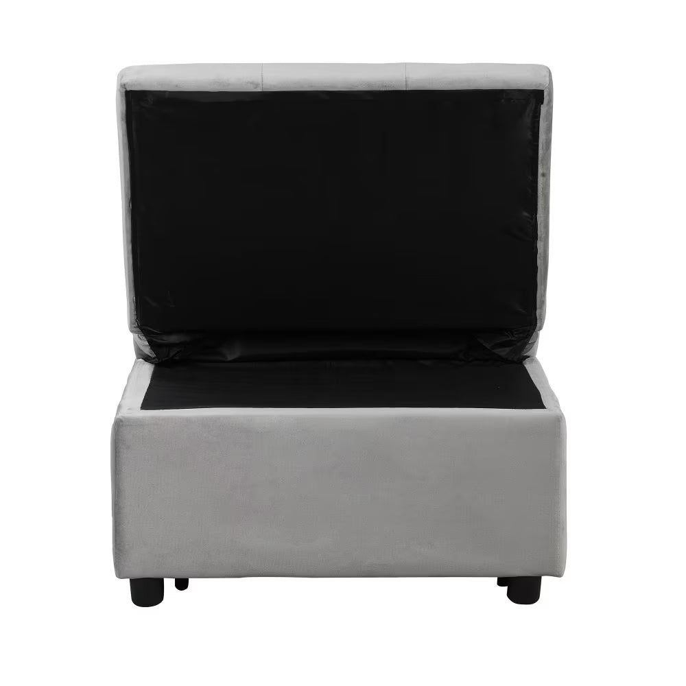 Viva Elite Modulé Graphite Grey Folding Ottoman Sofa Bed - The Future of Modular Elegance
