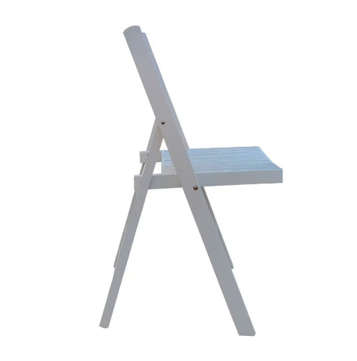 Viva Solara Slatted Wood Folding Event Chairs
