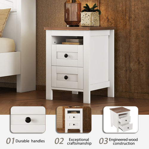 Modern Bedside Table with Storage – Stylish & Functional Nightstand for Your Bedroom
