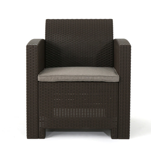 Viva Solara Brown Willow Outdoor Club Chair