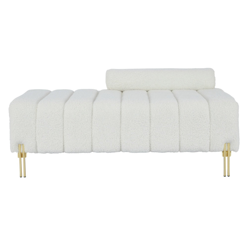 Viva Smart Living Collection: Teddy Velvet Bench