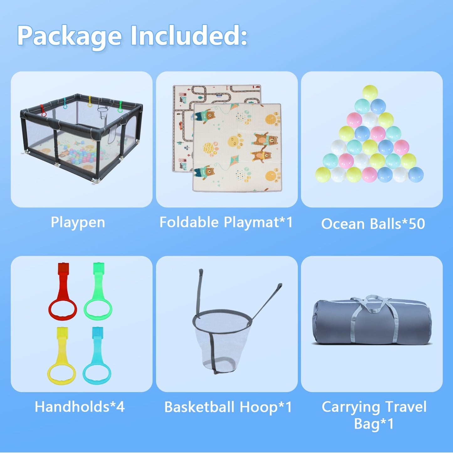 Viva Smart Living Collection: 71×59 Baby Playard Playpen