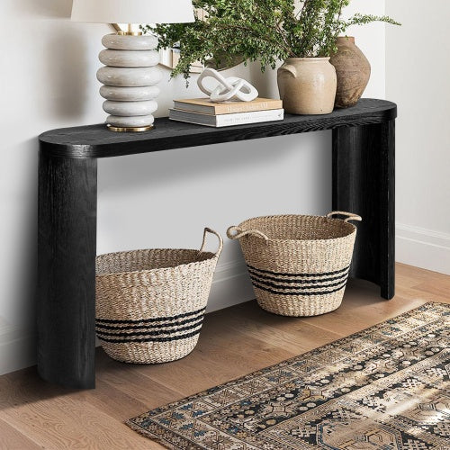 Viva Signature Hallway Series: The 60-Inch Curved-Leg Entryway Table