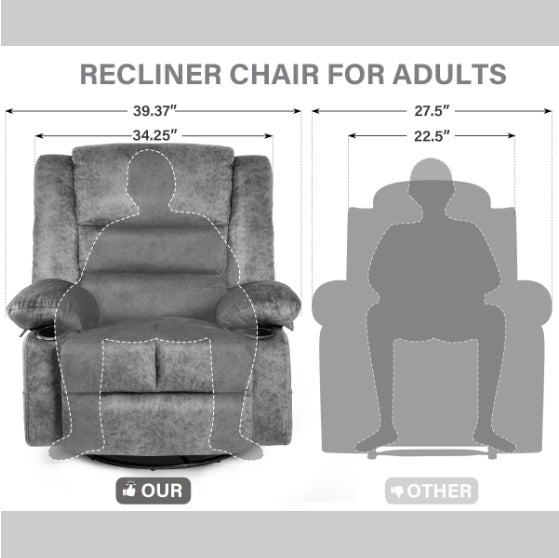 Viva Serenité Massage & Heating Lounge Chair