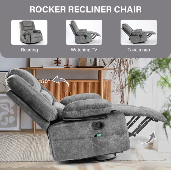 Viva Serenité Massage & Heating Lounge Chair