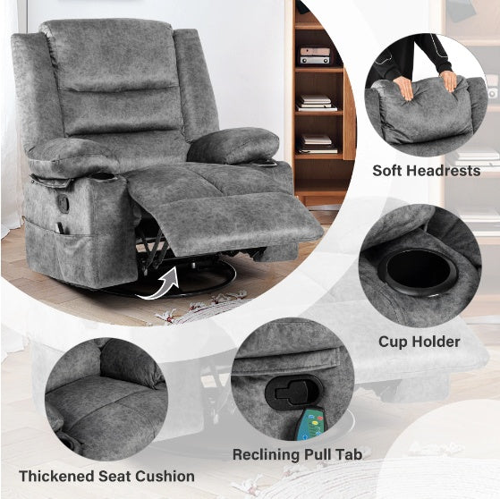 Viva Serenité Massage & Heating Lounge Chair