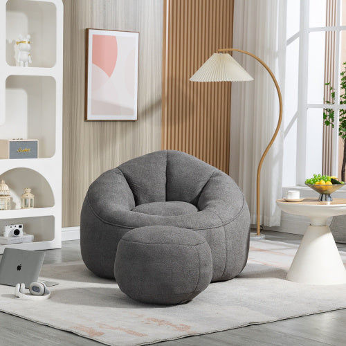 Viva Smart Living Collection: Deluxe Foam Bean Bag Lounge Chair