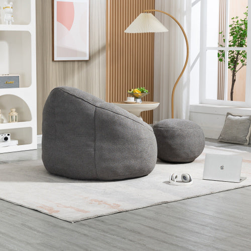 Viva Smart Living Collection: Deluxe Foam Bean Bag Lounge Chair