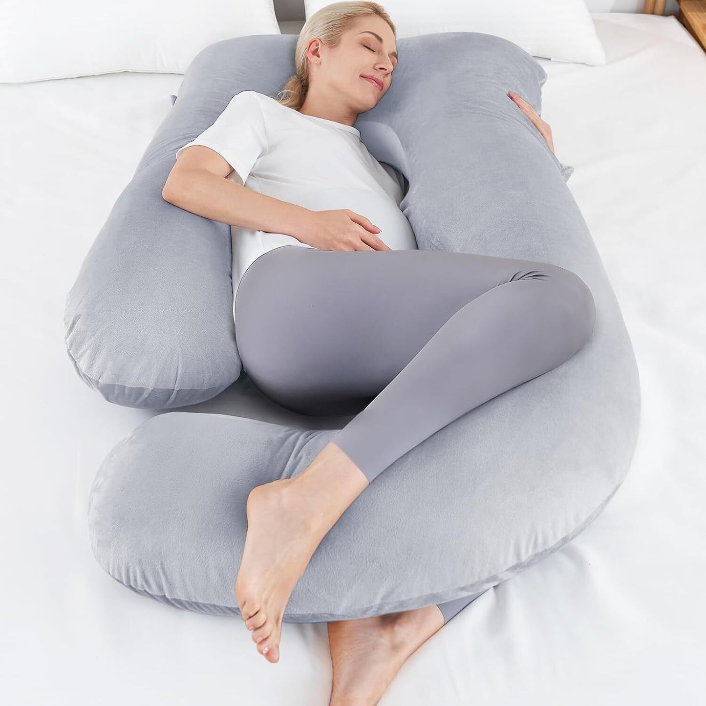 Viva Serene J-Shaped Maternity Pillow