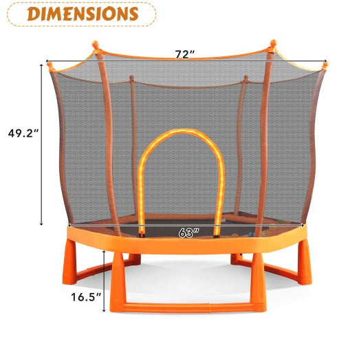Viva Elite 6ft Toddler Trampoline & Ocean Ball Pit – The Future of Developmental Play Architecture