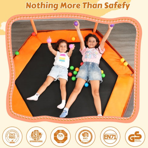 Viva Elite 6ft Toddler Trampoline & Ocean Ball Pit – The Future of Developmental Play Architecture