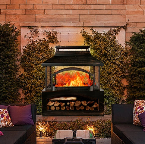 Viva Hearth Outdoor Fireplace – Designed for Gatherings That Glow
