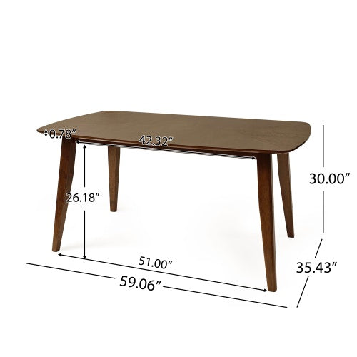 Viva Aria Solid Wood Dining Table