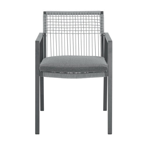Viva Alfresco Living Collection: Ravello Rope Dining Chairs (Set of 2)