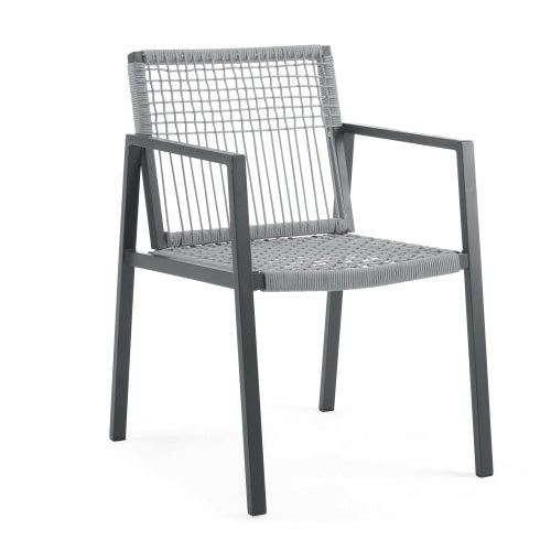Viva Alfresco Living Collection: Ravello Rope Dining Chairs (Set of 2)