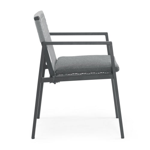 Viva Alfresco Living Collection: Ravello Rope Dining Chairs (Set of 2)