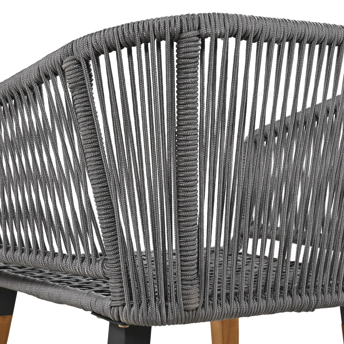 Viva Alfresco Living Collection: Capri Luxe 6-Piece Rope Patio Set