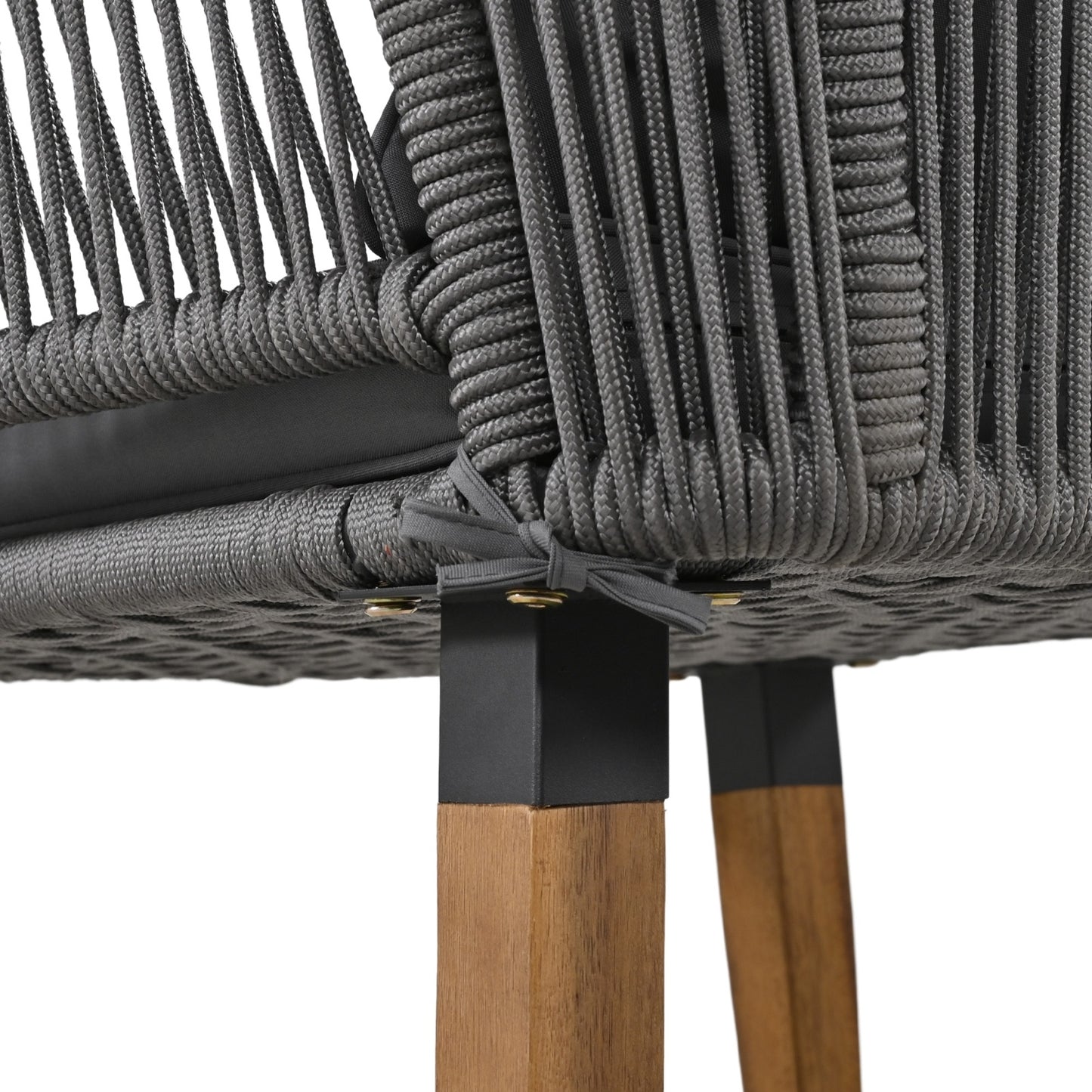 Viva Alfresco Living Collection: Capri Luxe 6-Piece Rope Patio Set
