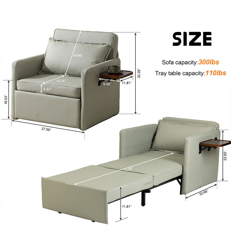 Viva Elite Smart Living 3‑in‑1 Adult Sleeper Chair - The Future of Ultimate Versatility
