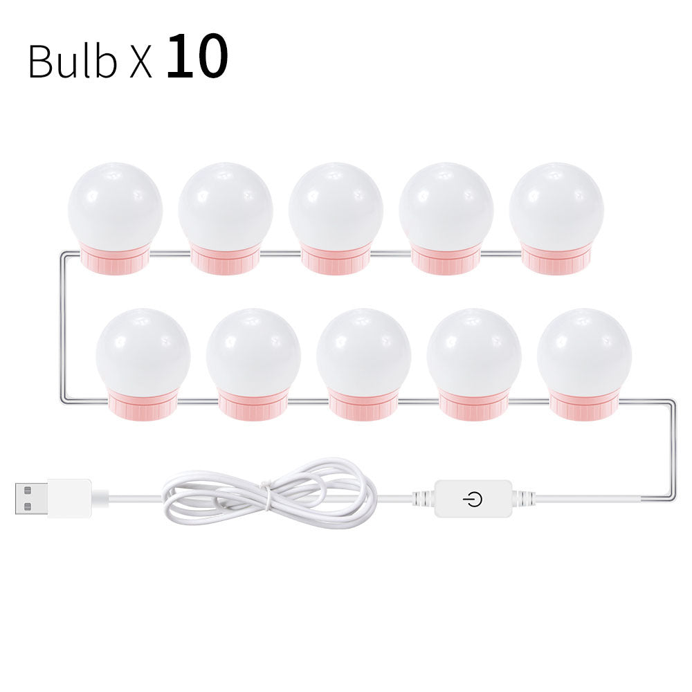 USB Touch Switch LED Mirror Light Bulb - Elevate Your Vanity Experience!