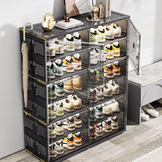 The Viva Stack 6-Layer Shoe Cabinet – Structure for the Modern Sole Collector