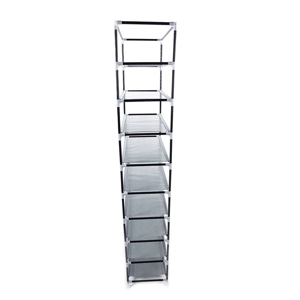 Viva Siena 9-Compartment Fabric Shoe Rack