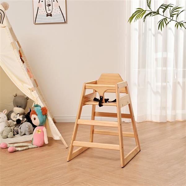 Viva Atelier Alba Adjustable Solid Wood Baby High Chair