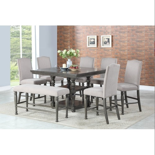 Dark Gray Counter Chair | Viva Caswell