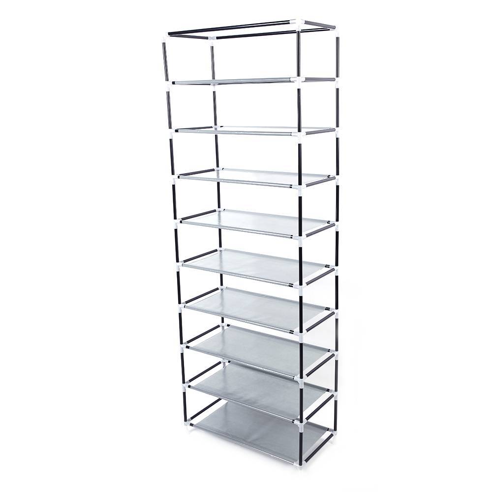 Viva Siena 9-Compartment Fabric Shoe Rack