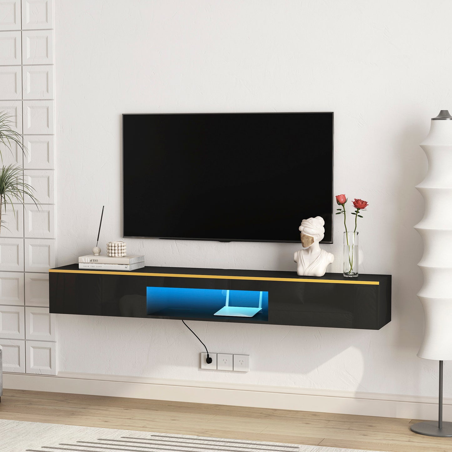 Viva Solis Nebula Floating LED TV Stand