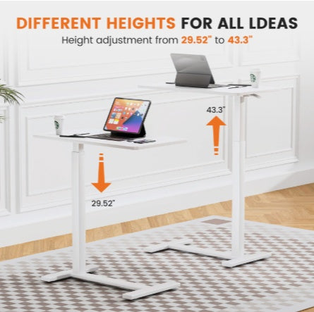 Viva Smart Living Collection: Mobile Adjustable Bed & Standing Table