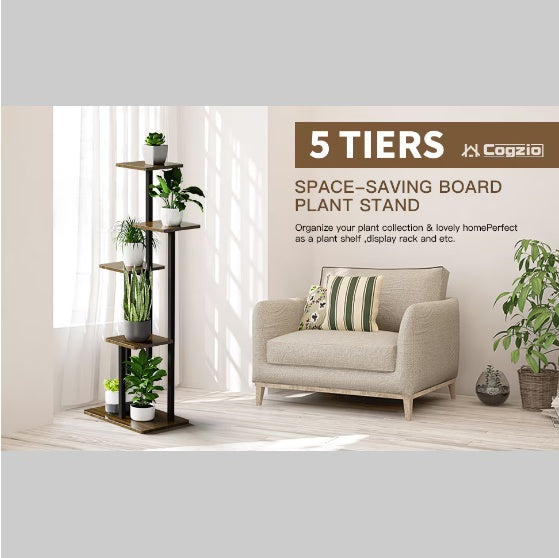 Viva Essentials Collection: 5-Layer Indoor Plant Stand