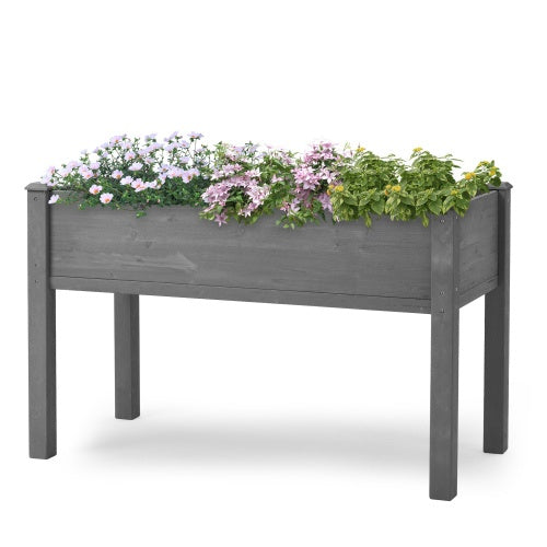 Elevated Wooden Garden Bed with Legs – Premium Outdoor Planter Box
