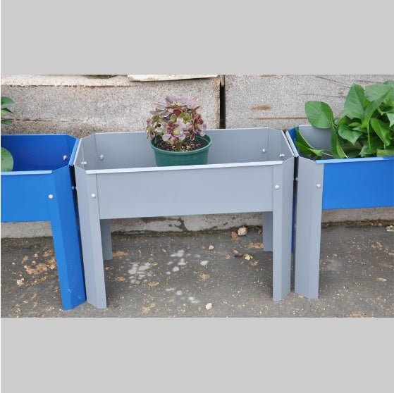 Premium Metal Raised Garden Bed for Flowers, Fruits, Herbs & Vegetables – Stylish & Durable Outdoor Planter