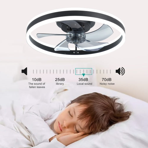 Modern Ceiling Fan with Dimmable LED Lights & Remote Control – Smart, Stylish, and Energy-Efficient