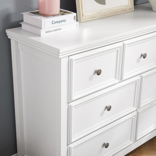 Viva Elite Luminara 7-Drawer Fiberboard Vanity Collection - The Future of Streamlined Elegance